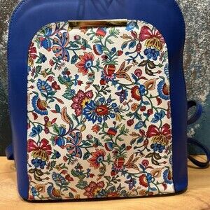 Italian Vera Pelle Blue Leather